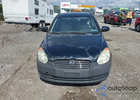 2009 Hyundai Accent Gls z USA, uszkodzony, nr VIN KMHCN46C49U347212